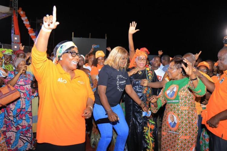 Présidentielle 2025 en Côte d’Ivoire : Lancement officiel de la campagne du RHDP à Guiglo/ La Ministre d’Etat Ouloto à ses parents « Alassane Ouattara est le meilleur et l’unique choix pour le Cavally »